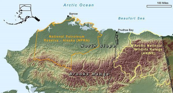 North Slope index map