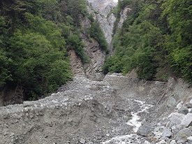 Alpine-sourced Debris Flows