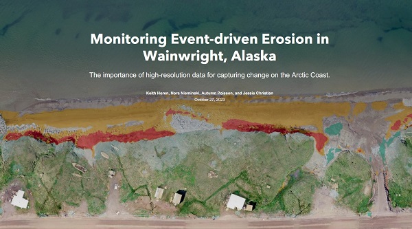 Monitoring Event-driven Erosion in Wainwright, Alaska