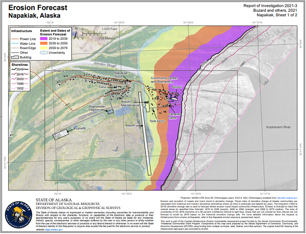 Erosion Exposure Assessment of Infrastructure in Alaska Coastal Communities