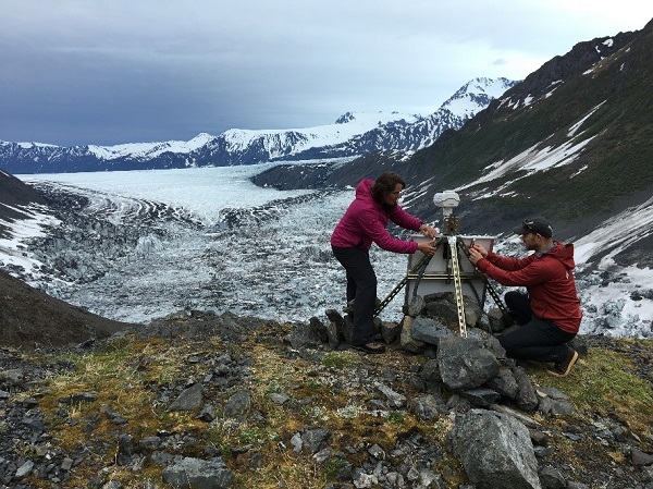 Bear glacier flood monitoring