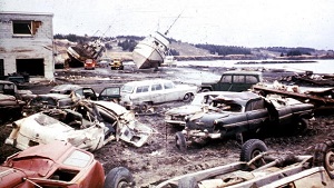 Kodiak tsunami damage