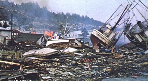 Kodiak damage after tsunami